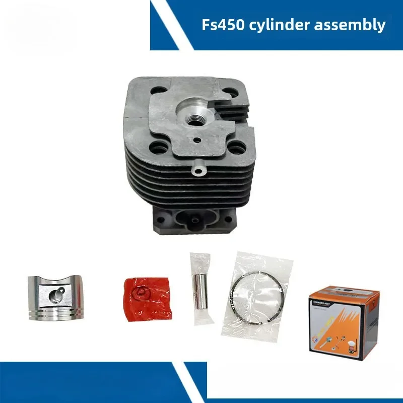 

44MM Cylinder Piston Kit for Stihl FS400 FS450 FS480 SP400 FR450 /W Pin Ring Trimmer Brush Cutter 4116 020 1215 Tool Part