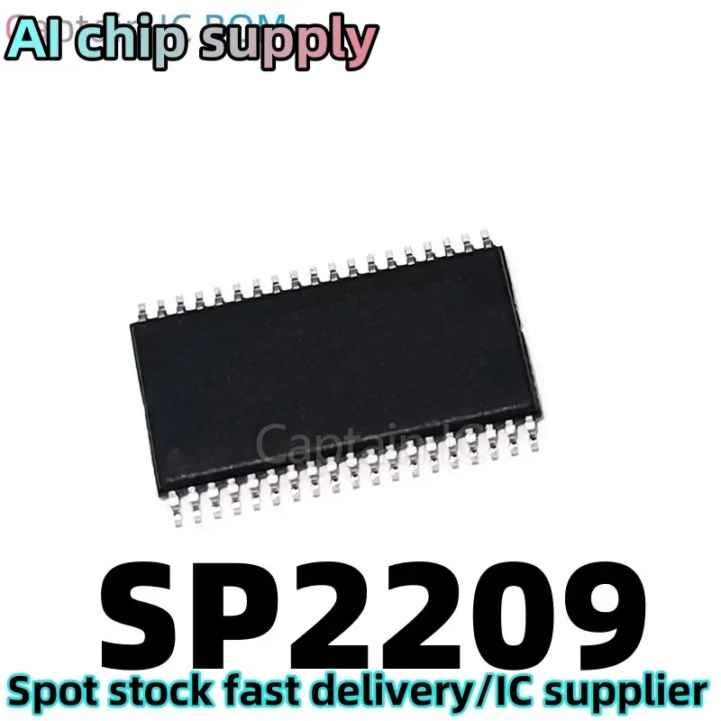 5PCS  SP2209 SP2209EEY encapsulated TSSOP38 transceiver chip