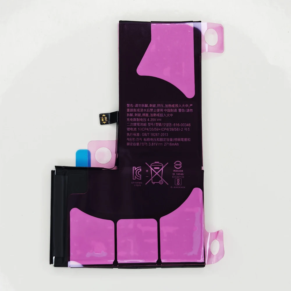 Applicable to 2716mAh 616-00346 Battery For iPhone X For Apple Mobile Phone