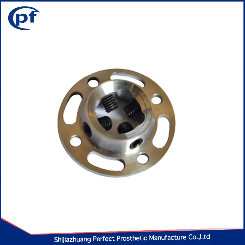 Stainless Steel Round Adjustable Plate Innovative Design Multi-Position Flexibility Tool-Free Installation for Prosthetic Limbs