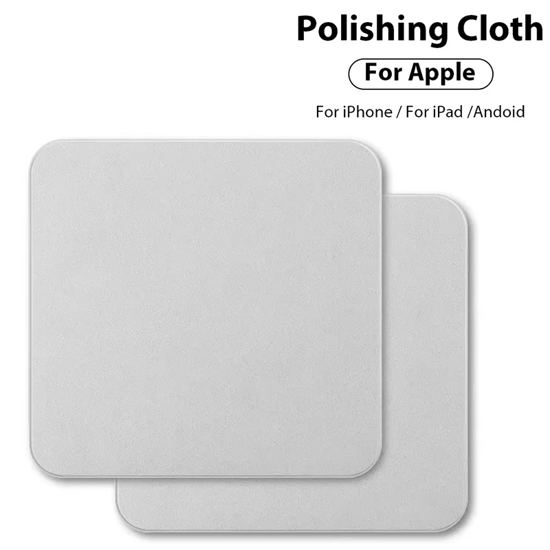 1/10PCS Microfiber Dustproof Polishing Cloth Screen Cleaner Wiper For MacBook iPad iPhone Apple Watch Display Cleaning Supplies