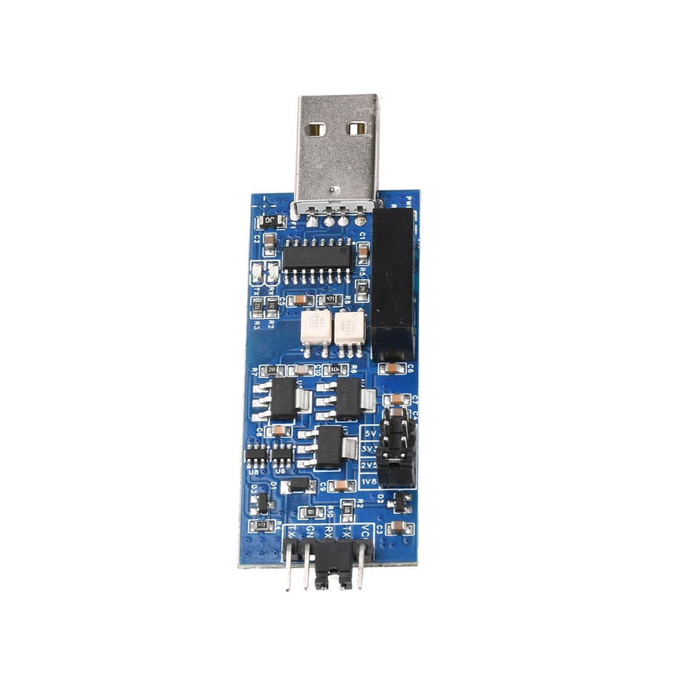 CH340 Photoelektrisches Isolations-Seriellportmodul USB zu TTL Seriellportmodul 5V 3,3V 2,5V 1,8V Vierstufige USB-Schnittstelle – Detail 8