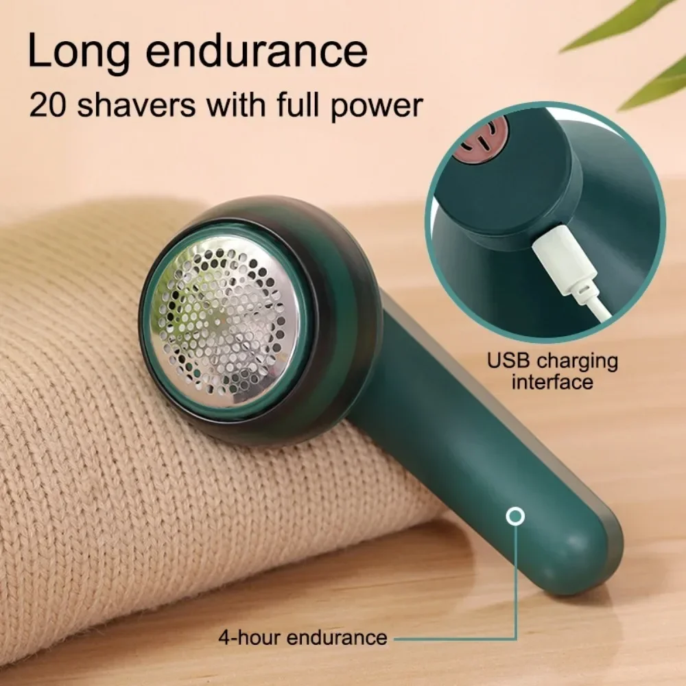 Electric Lint Remover Rechargeable Sweater Pellet Shaver Portable Hair Ball Trimmer for Clothing Coat Fuzz Fabric Pilling Shaver