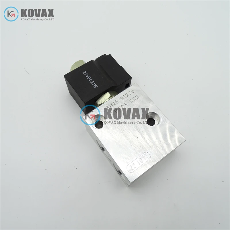 31N6-91230 hydraulic solenoid valve assembly For R140LC-7 R225-7 R305-9 Engine Excavator Parts