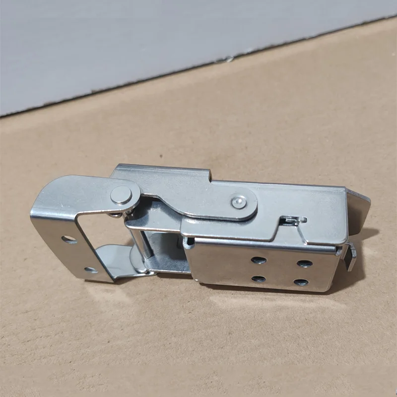 Edelstahl Schloss Seite Box Scharnier Werkzeug Fall Tasche Hardware Motorrad Aluminium Legierung Stamm Werkzeug Fall Feste Schnalle Handmade