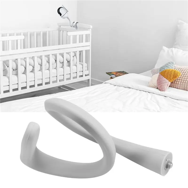AEE4-Baby Monitor Stand, Flexible Camera Stand Of Crib, Without Damaging The Wall, Baby Monitor Stand Camera Stand