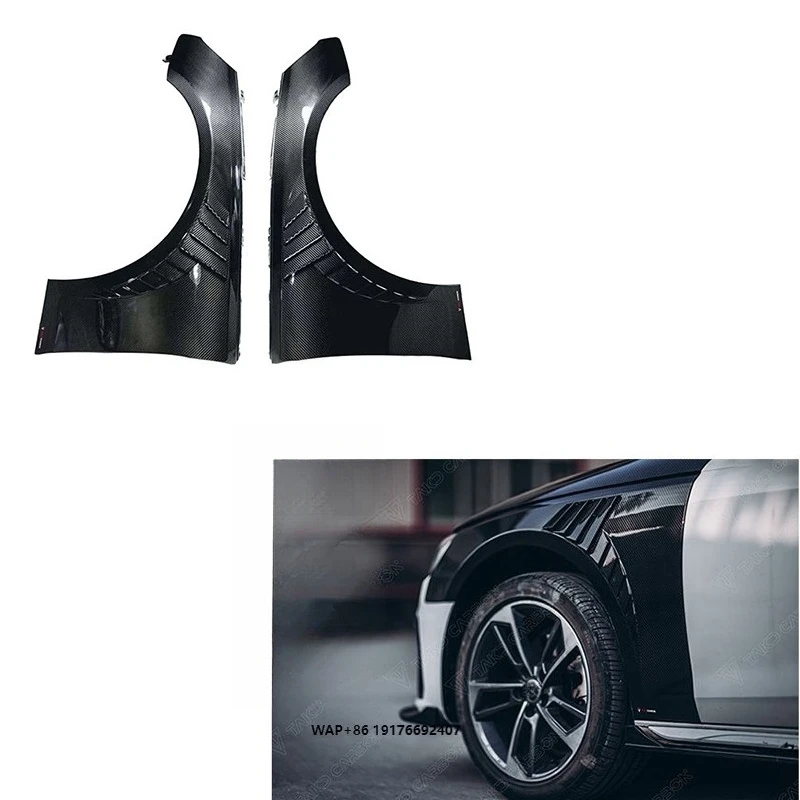 

High Quality Dry Carbon Fiber Side Fender for A4 S4 B9.5 Dry Carbon Fiber Fender Perfect Fitment