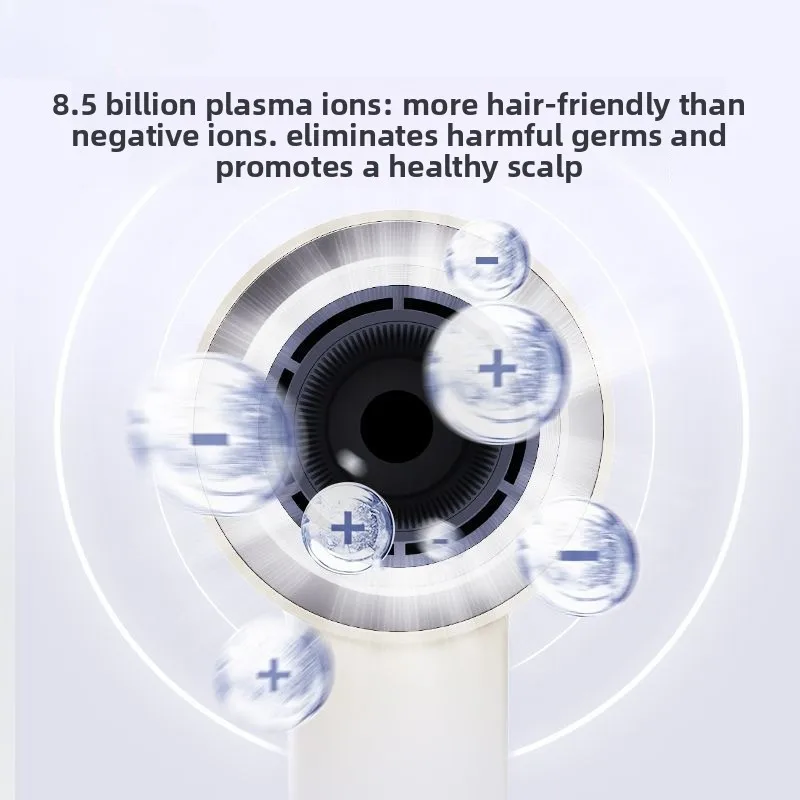 مجفف شعر بلازما عالي السرعة، مجفف هواء سريع الجفاف للعناية بالشعر بالأيونات السالبة