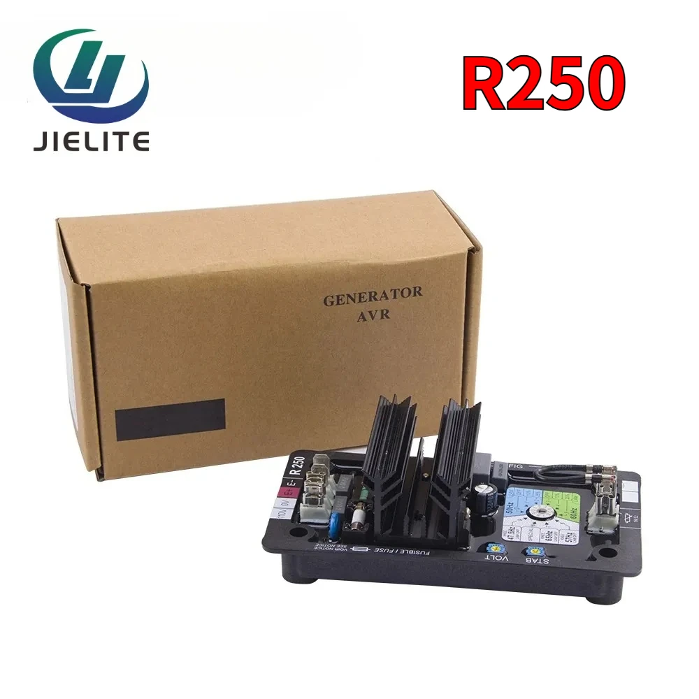 

R250 Brushless Generator Regulator AVR Generator Leroy Somer Automatic Voltage Regulator (Factory Direct)