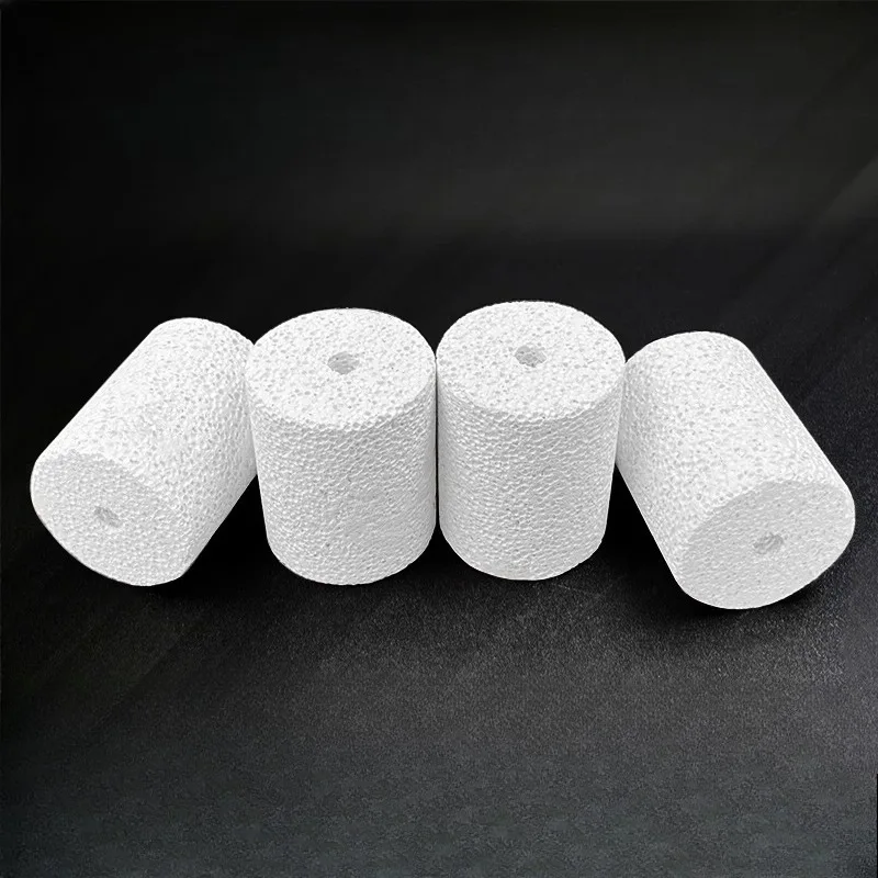 1PC Alumina Ceramic Furnace Plug for Laboratory Corundum Tubular High Temperature Resistant Thermal Insulation Tube Plug