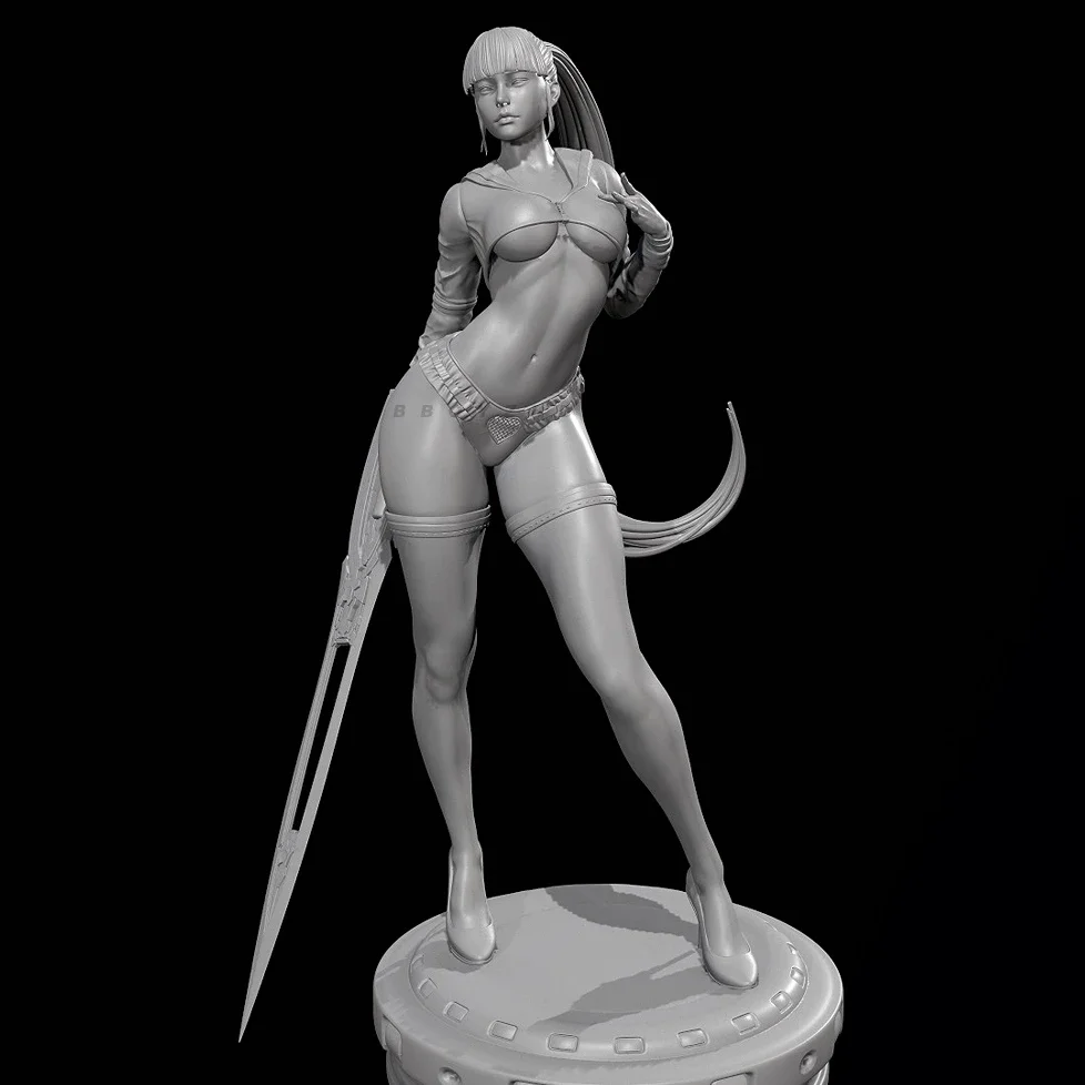 The height of man 50mm 75mm 95mm Resin model kits figure beauty colorless and self-assembled 3D Printing TD-6849/3D