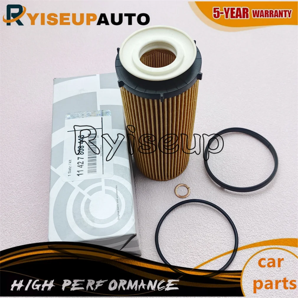 11427808443 new Car Oil Filter Kit For BMW E70 E71 E90 E91 E92 F02 F07 F10 F11 325d 330d 530d 730d X5 X6 30d N57 view 2