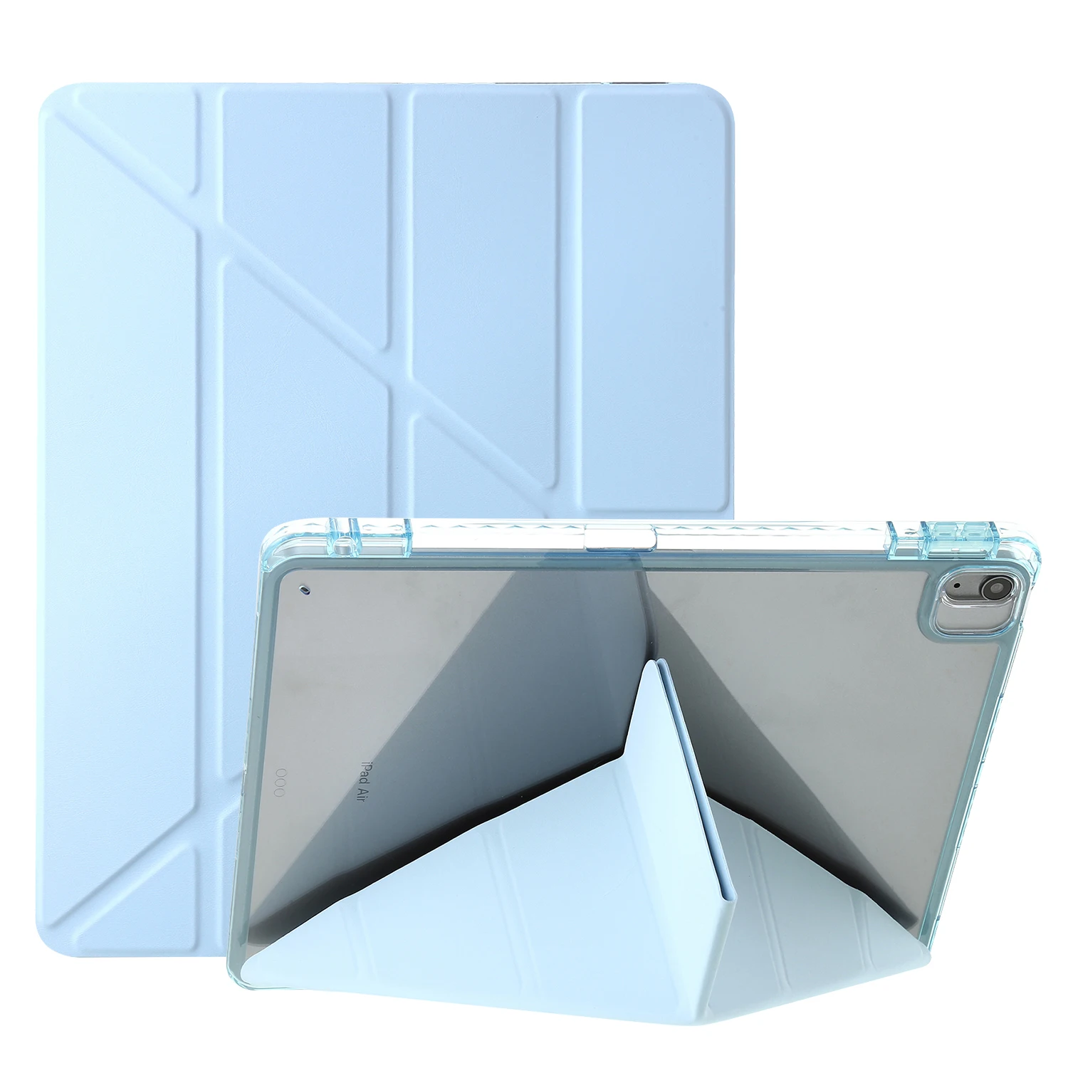 

2025 A16 Case For iPad Air Pro 11 12.9 13 5 6 7 8 9 10th 11th Generation Clear Acrylic 3+Y Stand Case 3 4 10.2 10.9 inch Cover