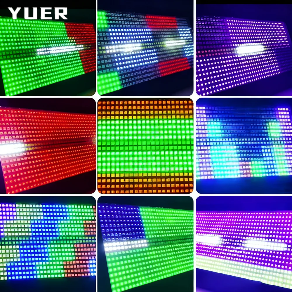 

200 Вт светодиодный 48 + 8 сегментов стробоскоп с эффектом мытья вспышки DMX512 для DJ дискотека, вечеринки, свадьбы, бара, ночного клуба, праздника