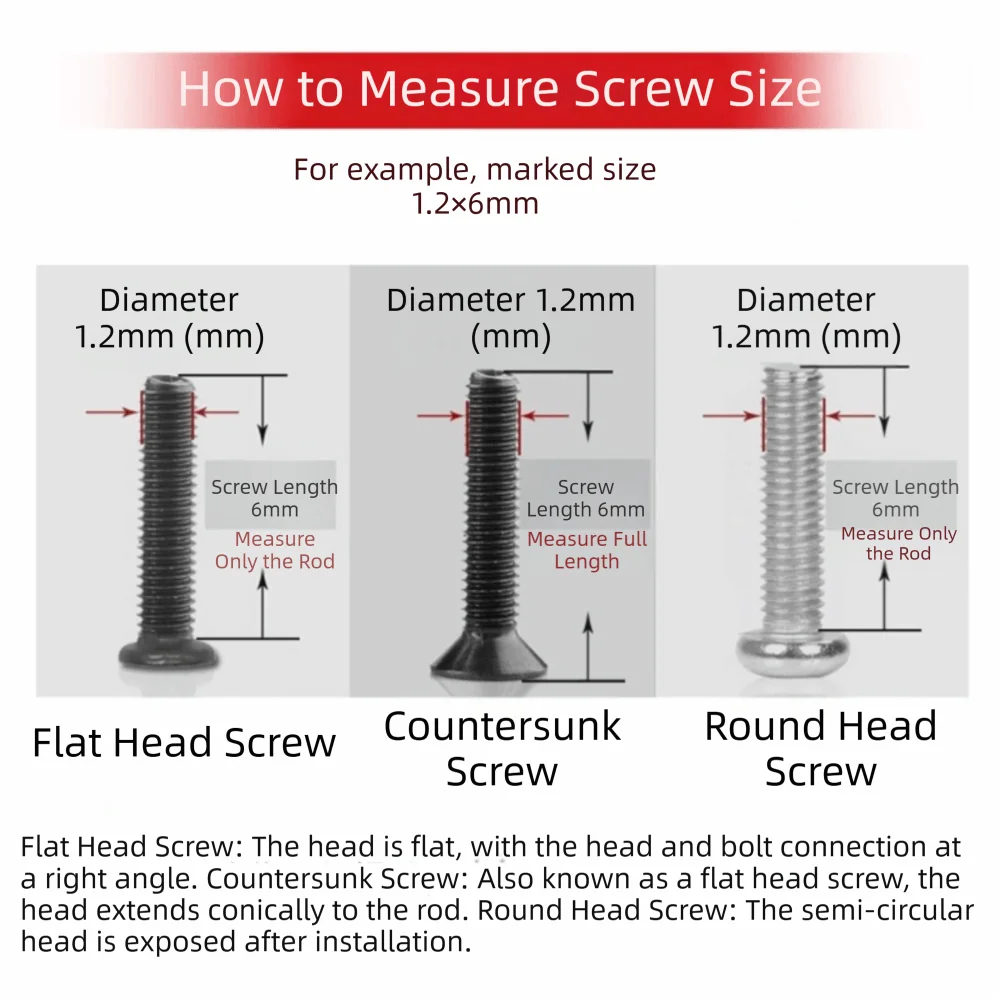 Tool Kit Assorted Mini Screws Set Cross Silver Repair Tool Kit Boxed Screw Repair Tool Tablet Repair