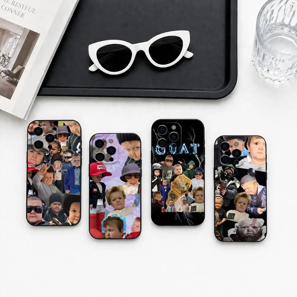 Funny-y Babaite-e Hasbulla Phone Case For iPhone 17, 16,15,14,13,12,11 Plus,Pro Max, Others Soft Black Cover