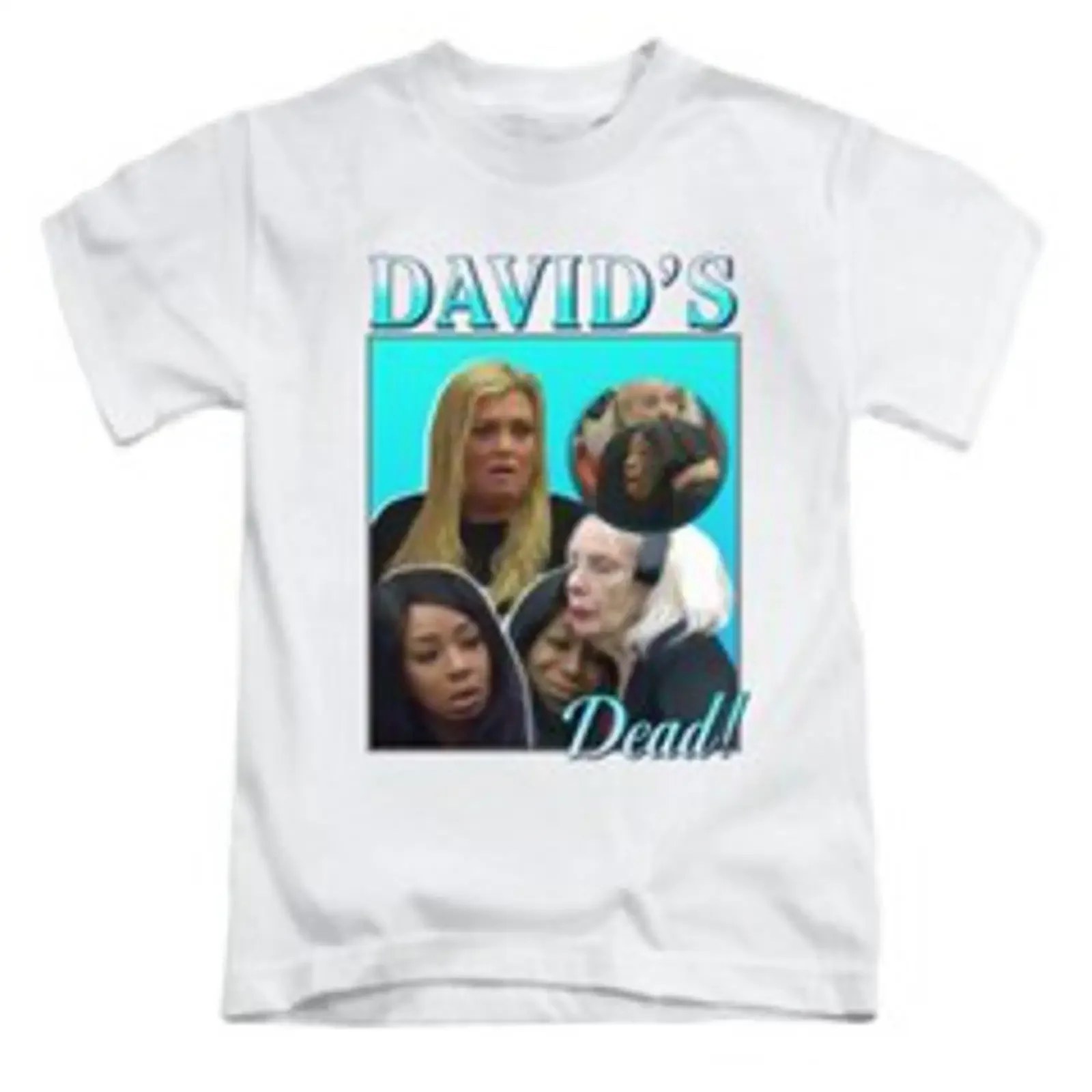 Davids Dead Erwachsene T Shirt Lustig Meme Viral Oberteil Neu vintage Washed Versatile Stylish graphic Breathable Unisex