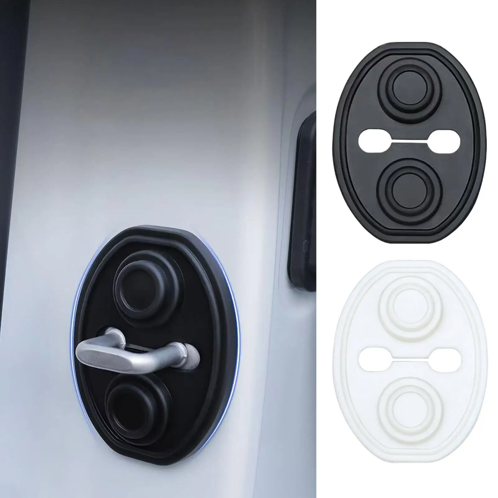 

Car Door Closing Shockproof Silicone Cushion Mute Shock Absorber Protective Covers Mute Buffering Cushion Accessories