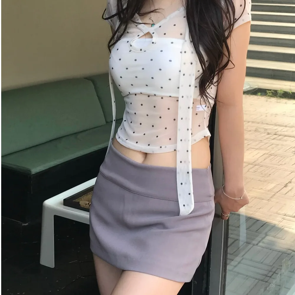 

Sexy Slim Fit ort Skirt High Waist Pencil Skirt f Body Skirt Skirt Pants Ci Walk Polyester Fiber High Waist Sle