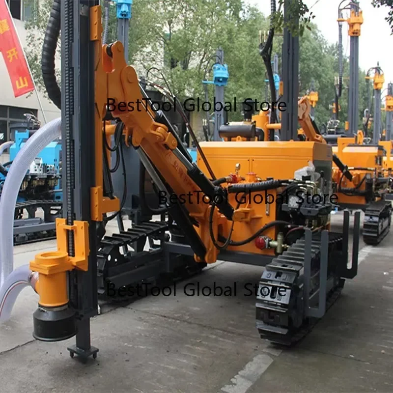 Crawler Mounted DTH Rock Drill KAISOHAN KG726 25m Depth For Mining Slope Protection Anchoring Pre-Splitting Engineering