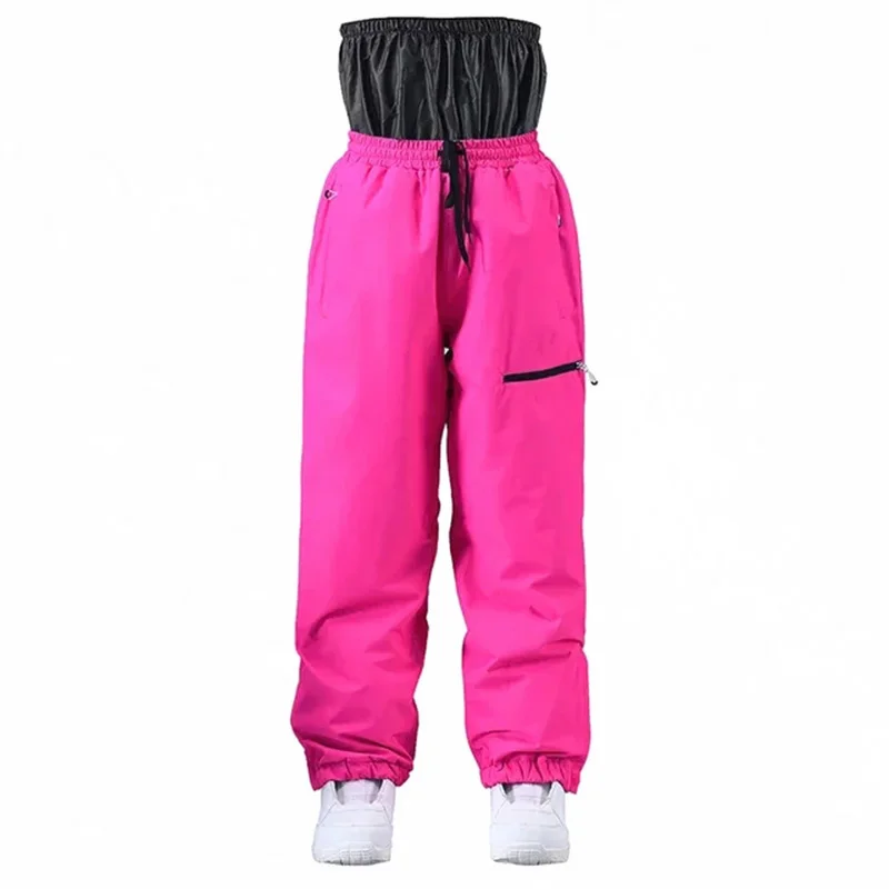 New Men Women Ski Pants Winter Outdoor Windproof Waterproof Warm Snow Pants Snowboard Skiing Pants