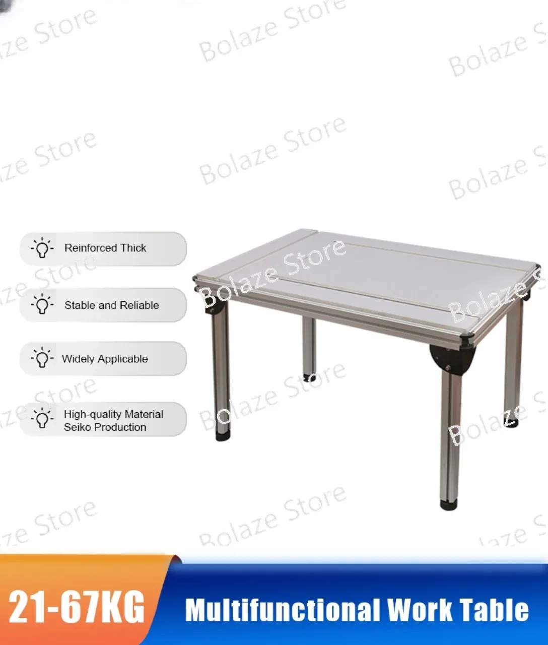 Woodworking table Multifunctional worktable guide rail lifting table 1220*738mm woodworking system workbench