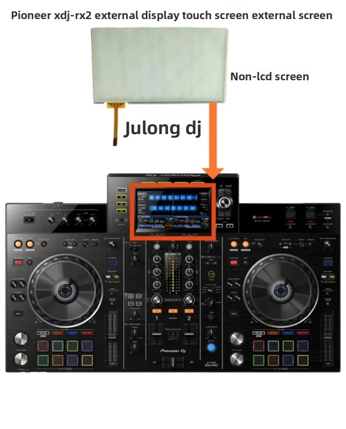 Pioneer XDJRX3 RX2 XZ 700 1000 2000NXS2 3000 Touch Screen