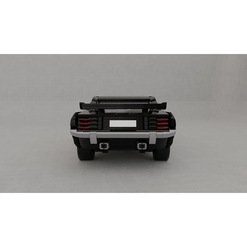 MOC-222703 جديد أسود مبدع سيارة رياضية كتل سباق نموذج 1507 PartsMOC الإبداعية بنين أطفال عيد ميلاد اللبنات لعبة الهدايا