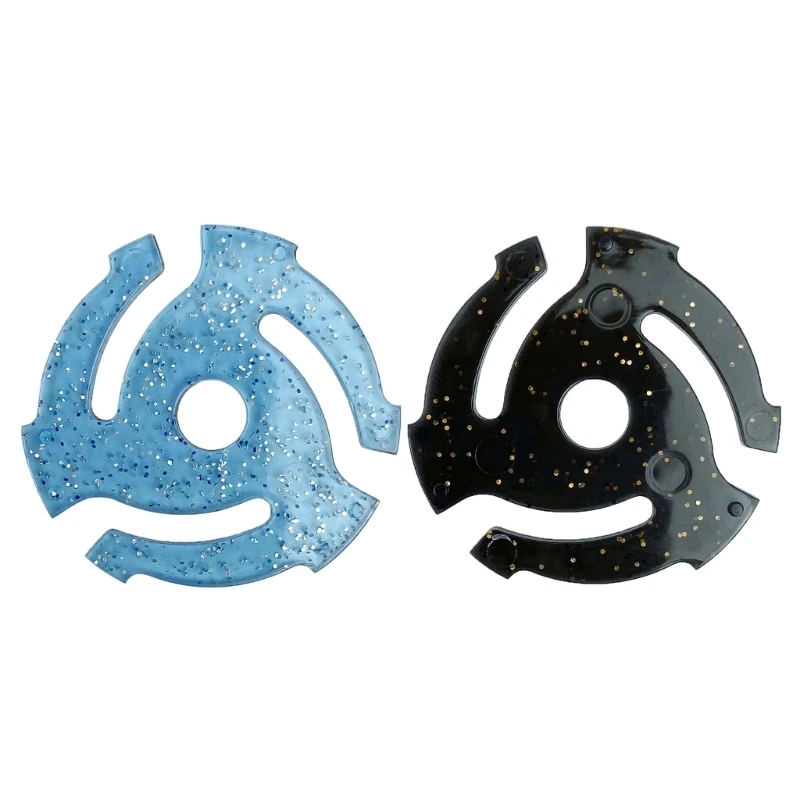 

U55B Record Stabilizers Adapter 45RPM Record Adapter Anti Rotations Design Smooth Playbacks Vinyls Center Hole Adapter