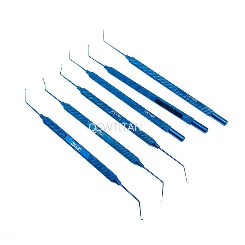 Titanium Nucleus Chopper Manipulator Capsule Retractor Ophthalmic Instrument Double Eyelid Tool