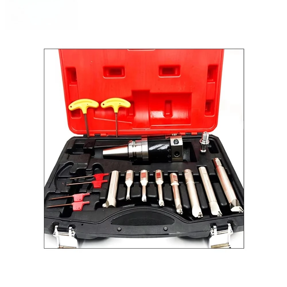 Machine Tools Boring Tools Set BT30 BT40 BT50 NBH 2084 Boring Head 8pcs Boring Bars for CNC Engraving Machine Milling