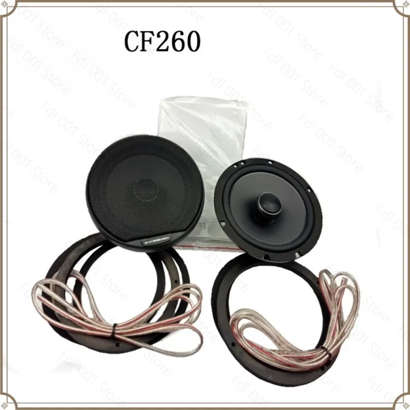 Car audio speaker cf260 coaxial 6.5inch with tweeter subwoofer amplifier