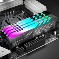 WALRAM RGB ddr4 8GB 16GB 3200mhz Memory RAM Memoria Computer Desktop XMP 2.0 RGB DDR4 3200MHz PC4 U-DIMM Desktop Memory