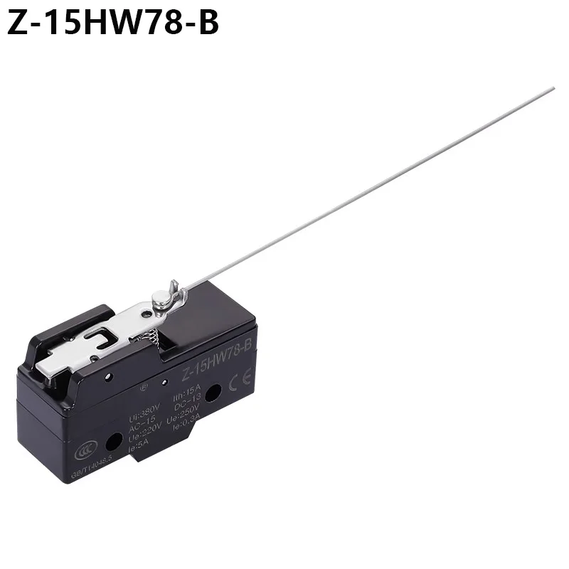 

Z-15HW78-B Limit Switch Trip Switch Micro Switch Self-reset Silver Point 15A250V