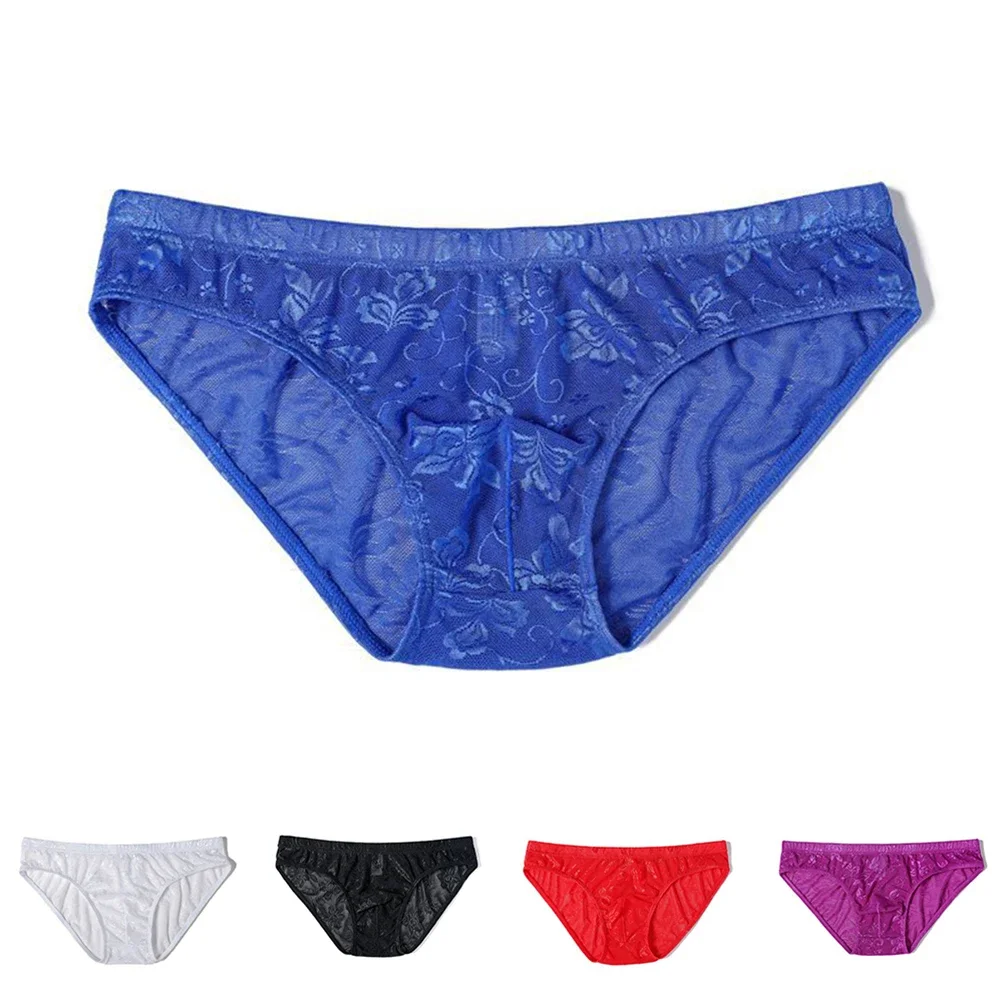 Cuecas de lingerie transparentes respiráveis Lingerie respirável XL renda transparente para uso em todas as estações aplicável para homens