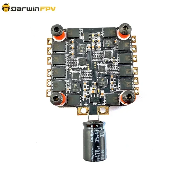 DarwinFPV Betaflight F4 Контроллер полета Стек 50A DSHOT600 ESC Стек FPV Часть дрона