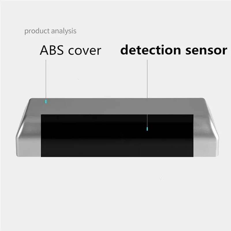 Czujnik ruchu mikrofalowy do automatycznych bram i drzwi, wykrywanie BNVN-24G, zakrycie 4x2m, czujnik do drzwi przesuwnych i wahadłowych, automatyczne otwieranie.