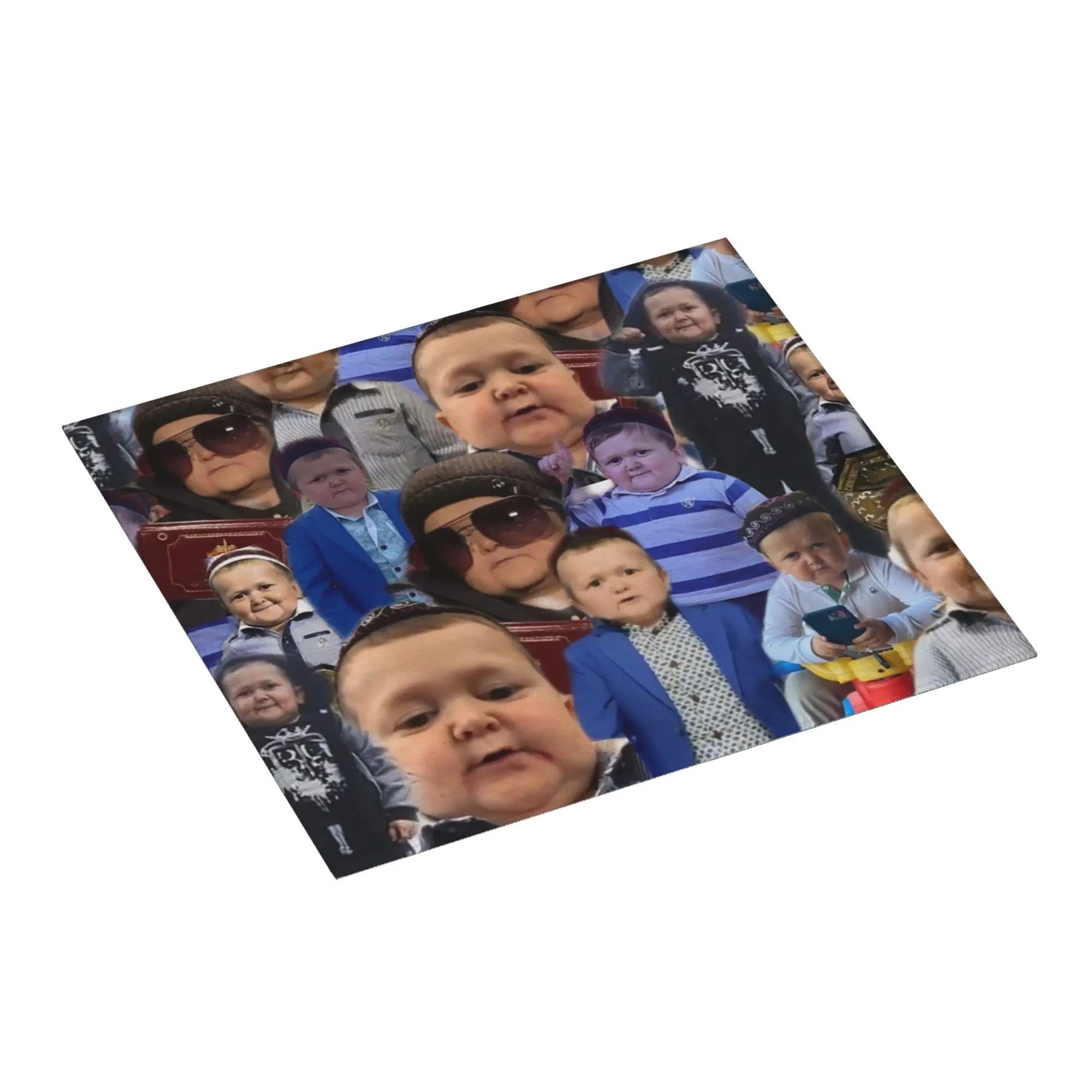 Hasbulla Collage Non‑Slip Waterproof Absorbent Barware Tableware Oil Proof Reusable  Bathroom Drying Mat For Kitchen