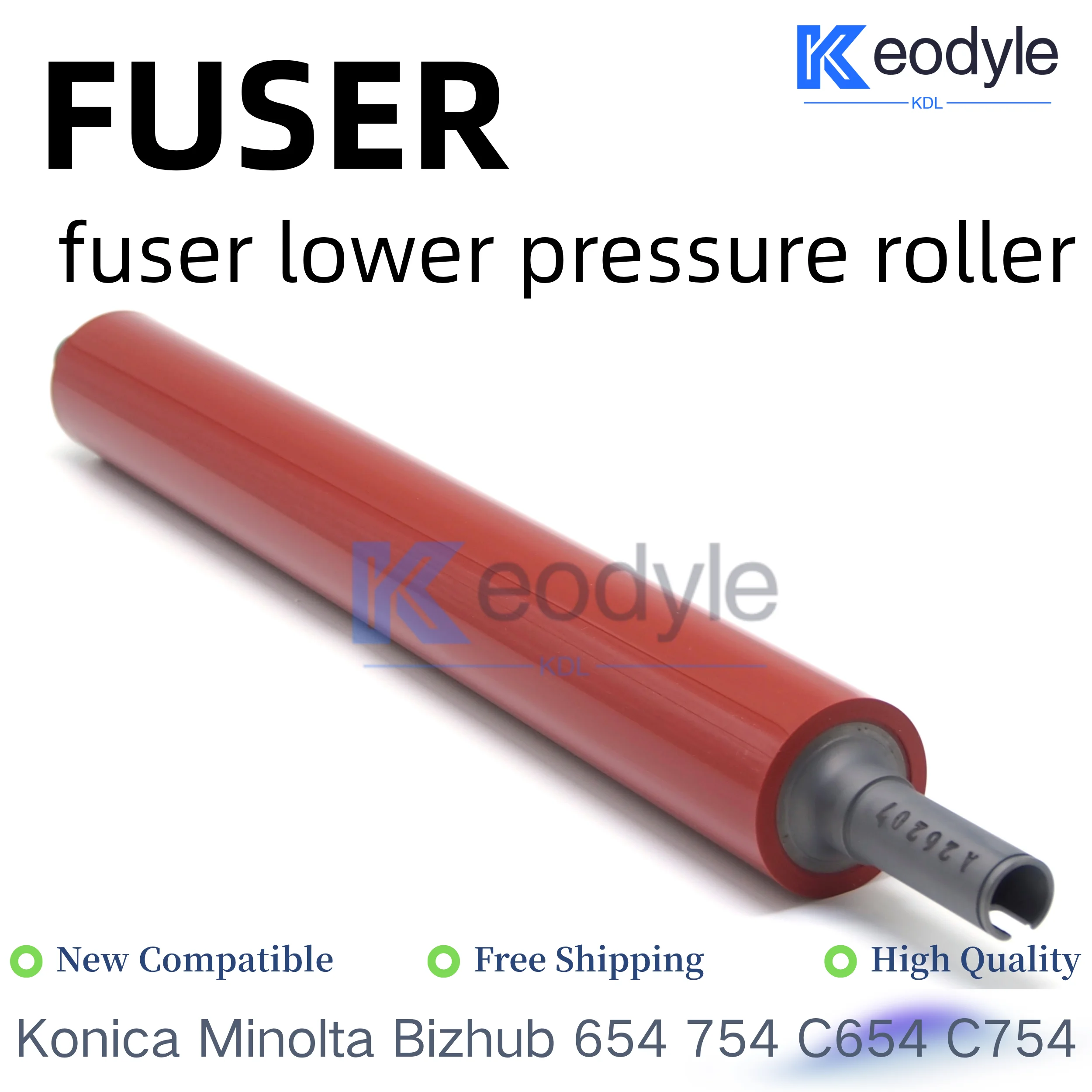 Fuser Lower Pressure Roller For Konica Minolta Bizhub 654 754 654e 754e C654 C754 C654e C754e 554e C554 C554e C558 C658 558 Part
