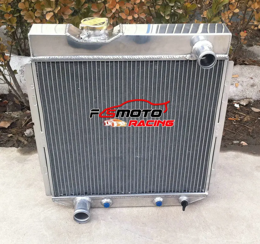 3Row Aluminum Radiator For FORD Mustang V8 ENGINE 5.0L L6 3.3 2.8 1964 1965 1966 64 65 66 AT&MT