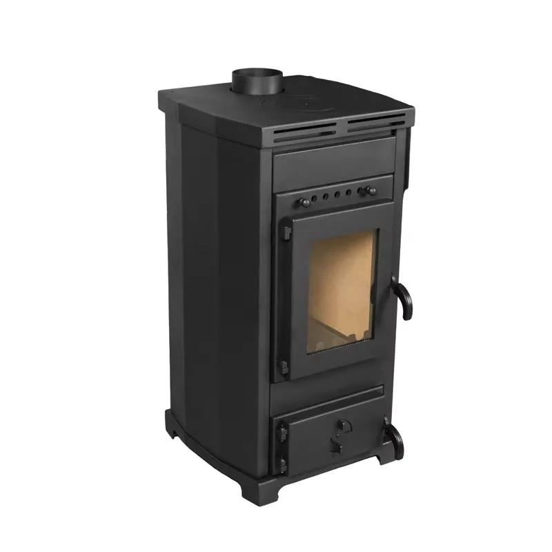 

Europe Style R0801A Indoor Wood Stove Modern Design High-Efficiency Fireplace With Water Boiler Plate Hot Sale For Sale