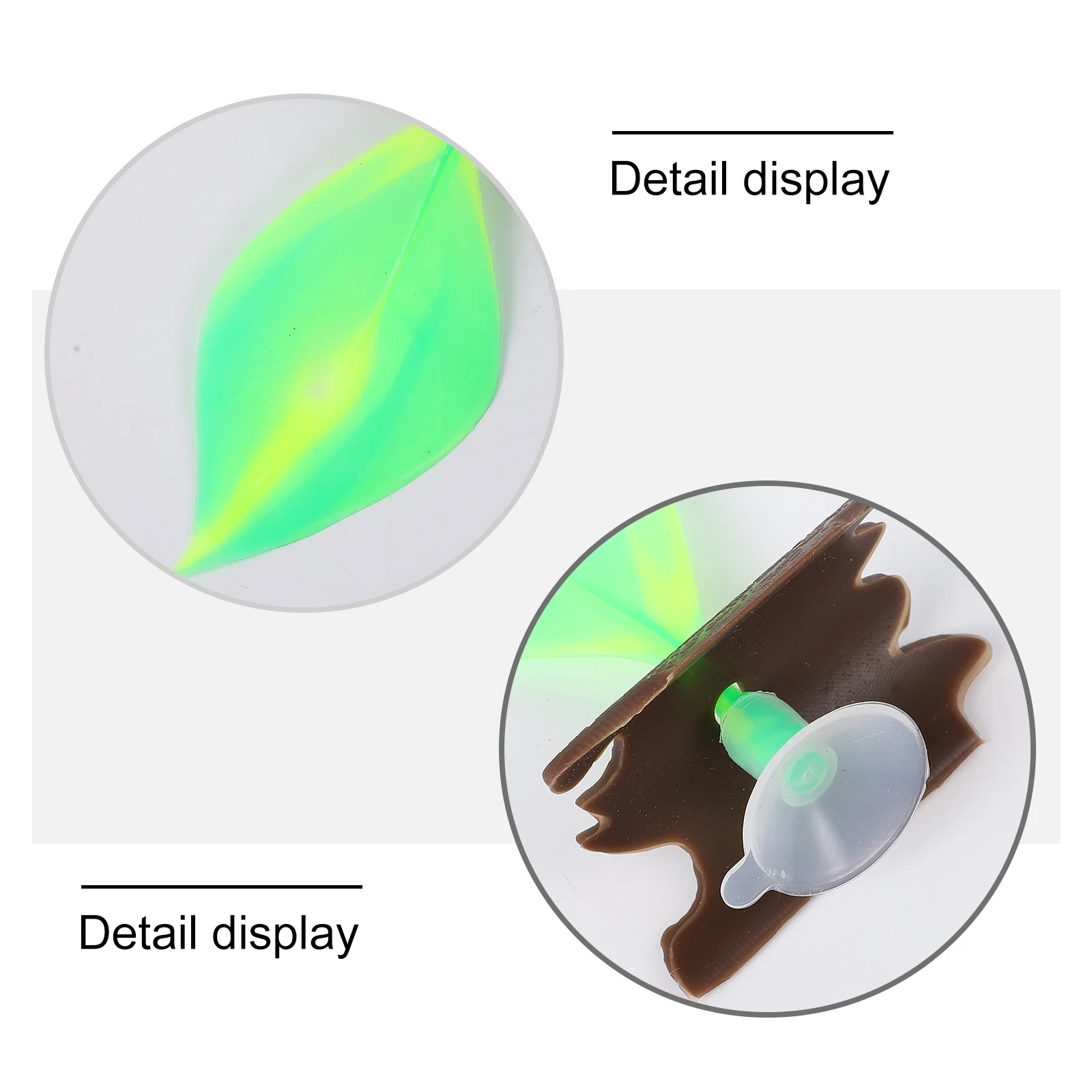 

Silicone Fish Leaf Aquarium Fish Bed Bed 1Pc Green Suction Cup Aquarium Plant Decor Eco Friendly Stress Relief