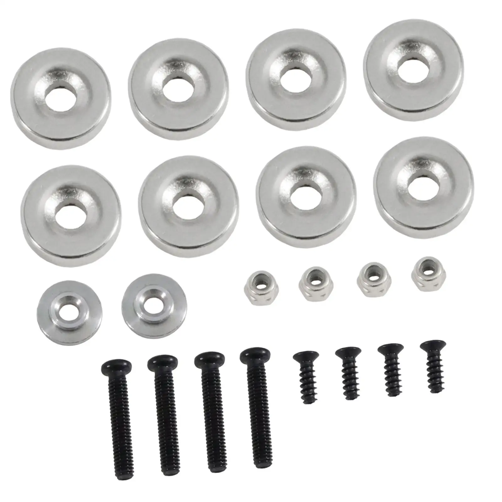 RC Magnetic Body Mount Kit,Sturdy,Easy to Install,Upgrade,Body Lift Hardware for MN82 1/12 RC Replacement Accessory Spare Parts