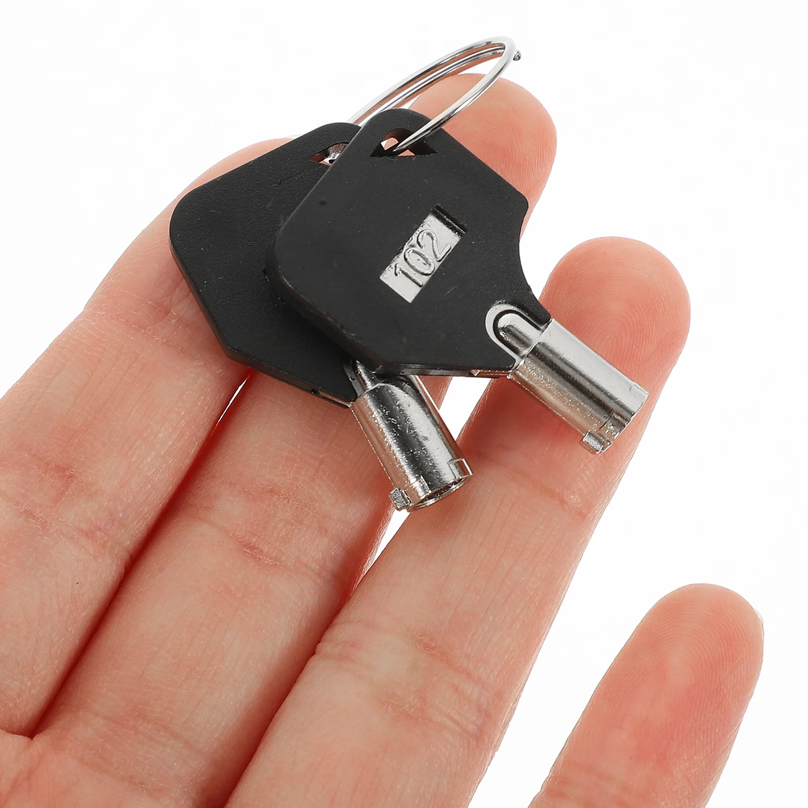 

Zinc Alloy Tubular Cam Lock Set 12mm for Drawer Desk Cabinet Home Office Security