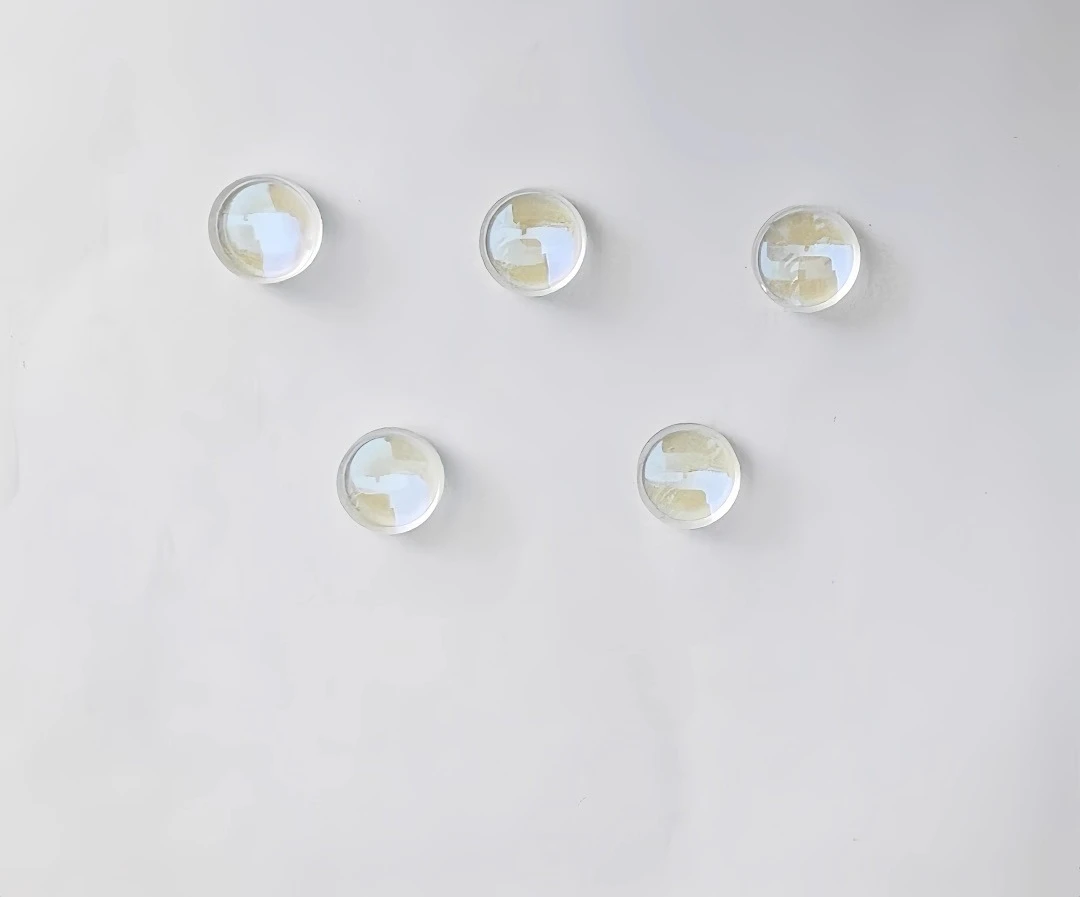 

JGS1 UV Quartz Plano-Concave Lens D10mmF=-22mm Double-sided AR1064nm anti-reflection 650nm pass