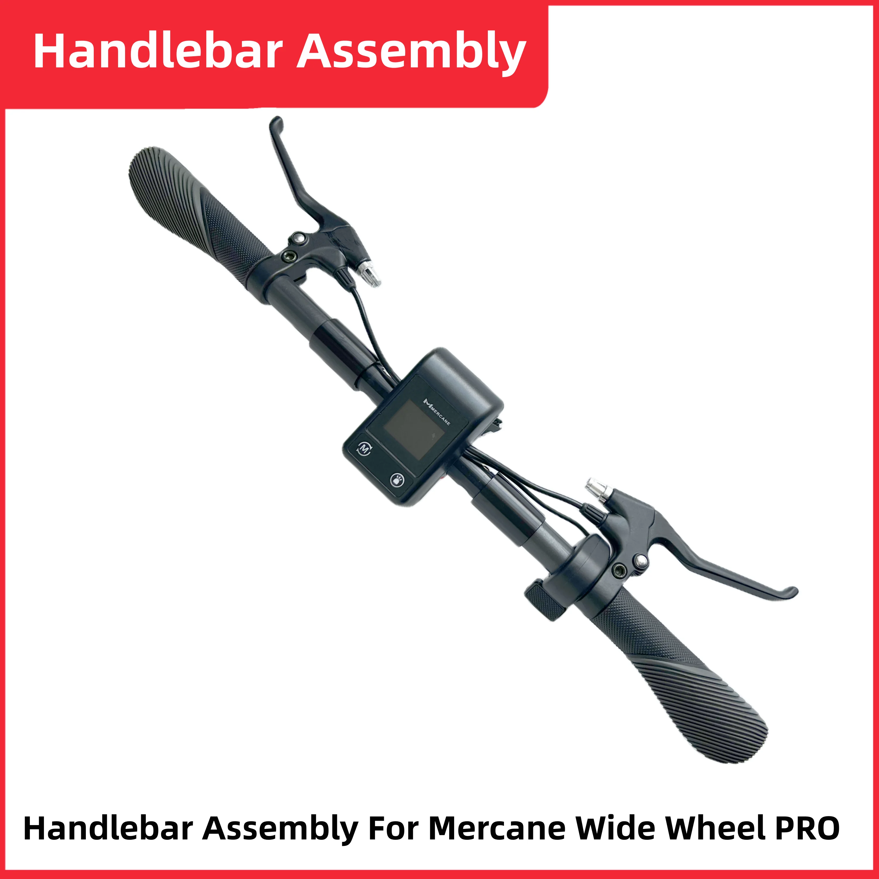 Original Handlebar Assembly with Dashboard for Mercane Wide Wheel PRO Electric Scooter Horizontal handle assembly Parts