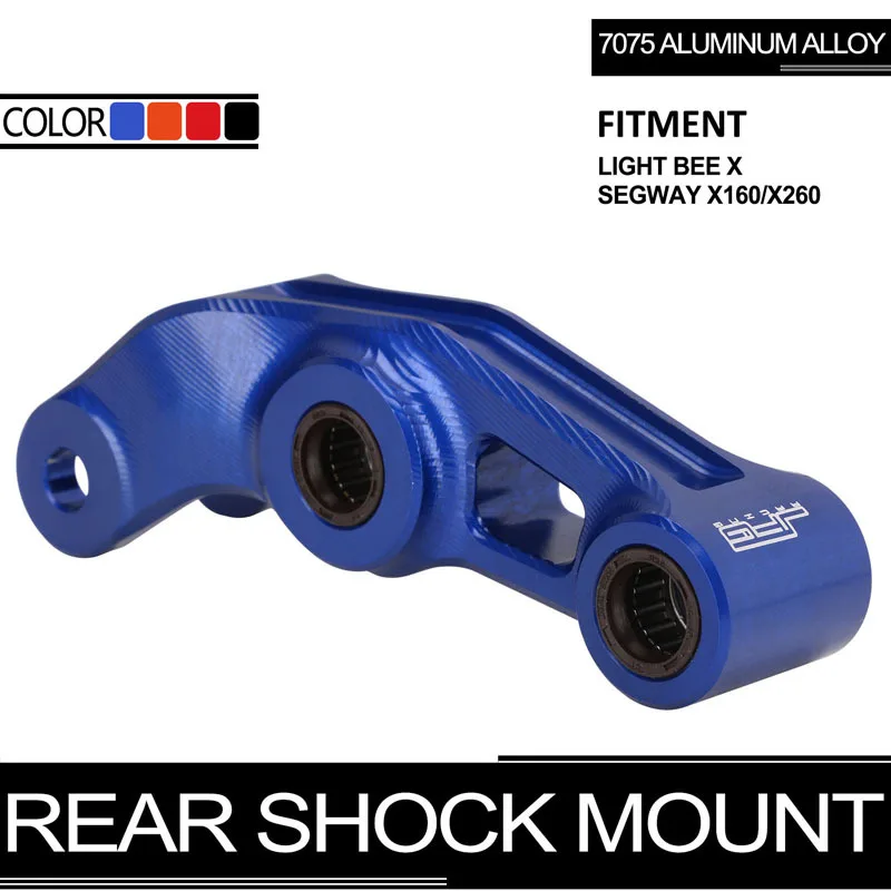 7075 سبائك الألومنيوم Swingarm لتعديلات سكوتر كهربائي للطرق الوعرة Light Bee X/S