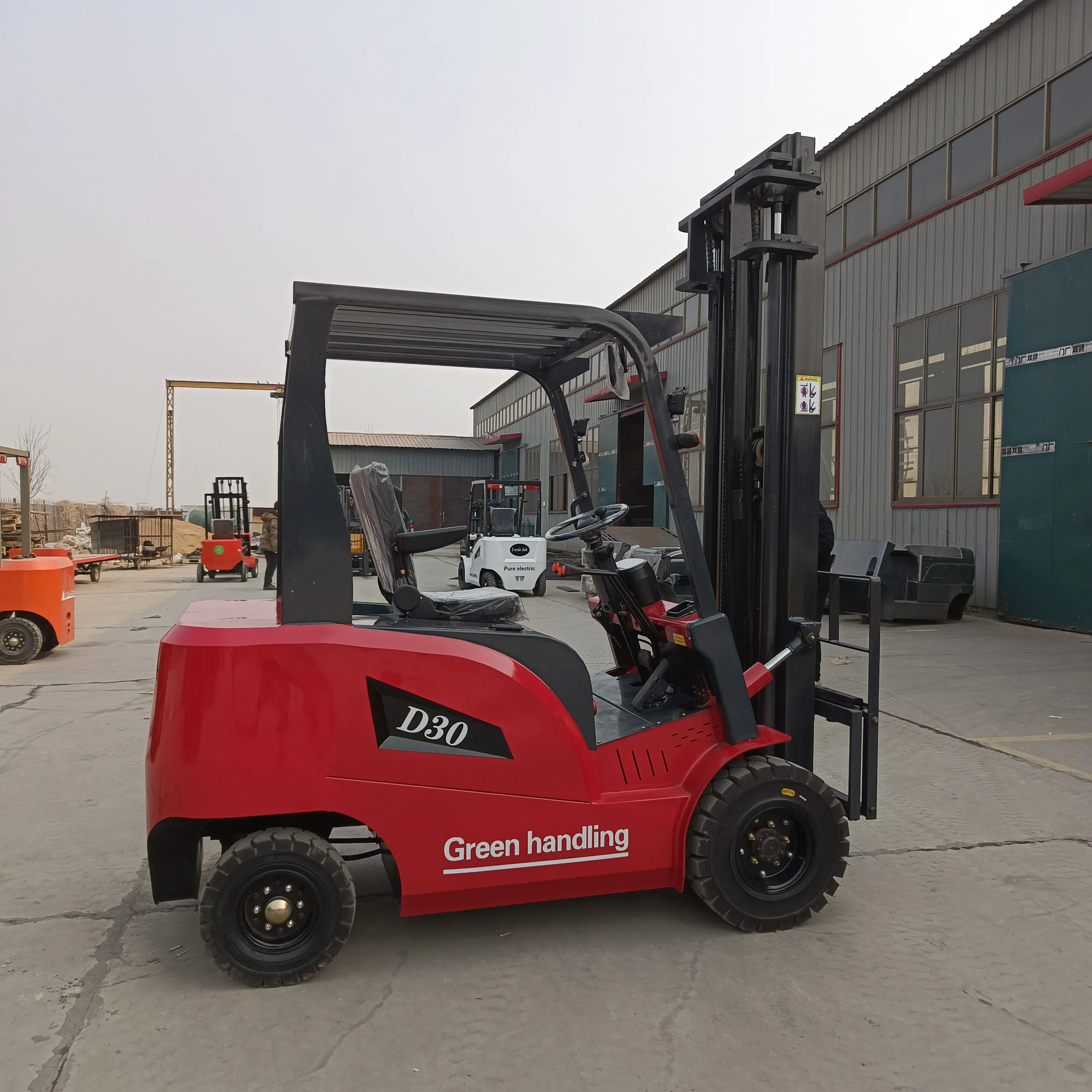 Power Forklifts Truck 0.5/1.5 /1.8/2.5/5 Ton Battery Forklift Truck