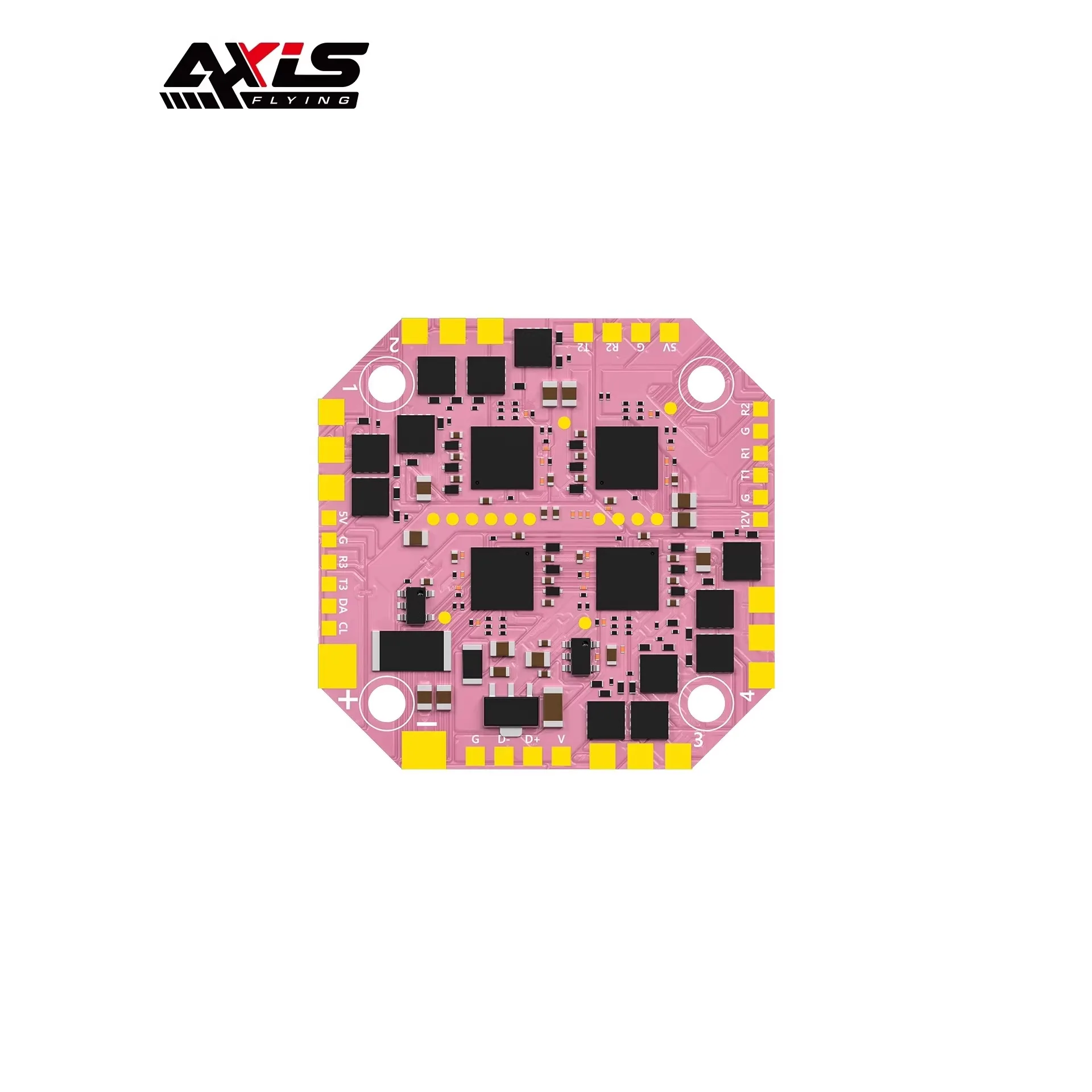 Axisflying cool flying H743 flight control ESC integrated AIO32 bit 25A crossing machine football drone flying tower