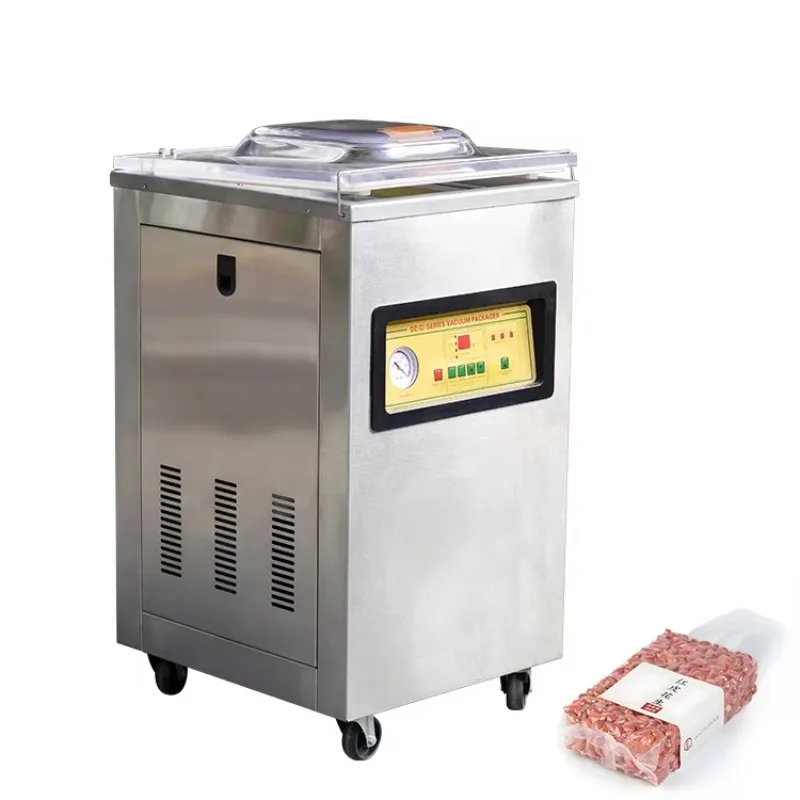 

Automatic industrial food sausage meat seafood liquid vacuum sealing vacuum packaging machine
